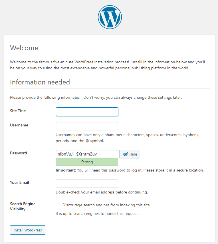 wordpress-installation-screen